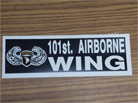 Military Bumper sticker 101st Airborne Wing