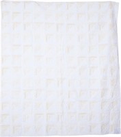 Creamy Log Cabin, bed quilt, 106" x 95"