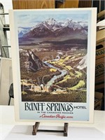 Banff Springs Hotel CPR Print - 27 x 20