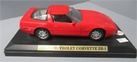 Chevy Corvette ZR-1 Model Car on Base.