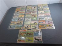 (49) Vintage Topps Airplane Cards