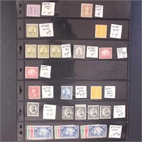 US Stamps 1910s-1930s mint NH/LH fresh Commemorati