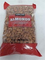 Kirkland almonds 3lb bag *hole in bag* BB: 4/23