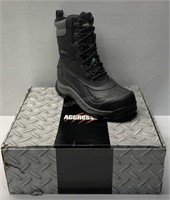 Sz 9 Men's Aggressor Safety Boots - NEW $160