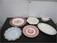 PLATE & PITCHER LOT