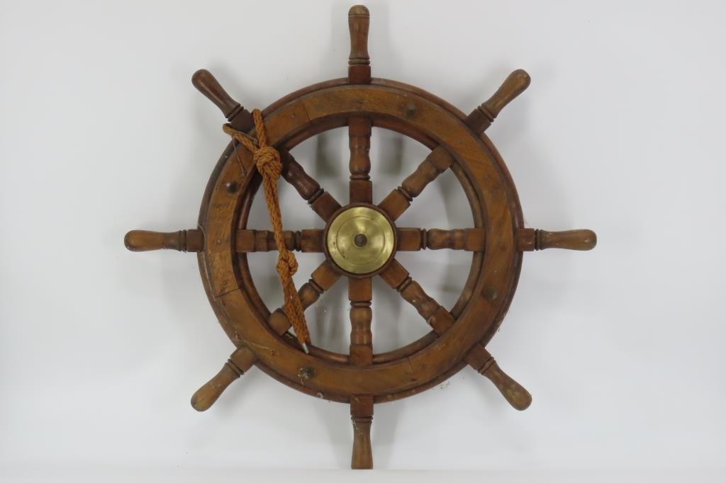 Ship's Wheel Chandelier