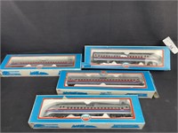 Model Power HO Scale Amtrak Train Cars