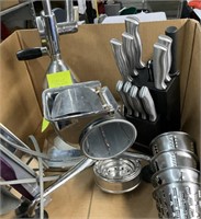 Citrus Press, Salad Shredder with Attachments ,