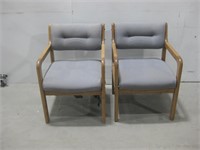 Two 21"x 21"x 31" Office Chairs
