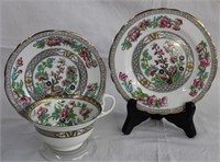 Aynsley cup, saucer and 6" plate