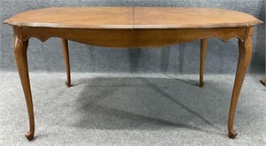 French Provincial Dining Table w/ 3 Leaves