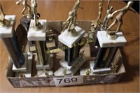 Box Lot of Trophies