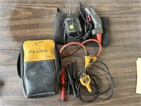 Fluke leads, and temp probes