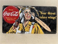 Coca-Cola aviation sign