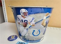 Colts Payton Manning Collectible Ice Bucket