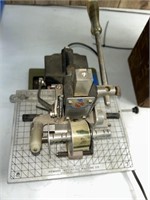 Howard Imprinting Machine and letters