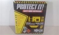 Unused Tripp Lite Power Bar W/ Safety Surge