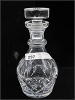 LARGE CRYSTAL DECANTER WATERFORD? NICE 9.5 IN TALL