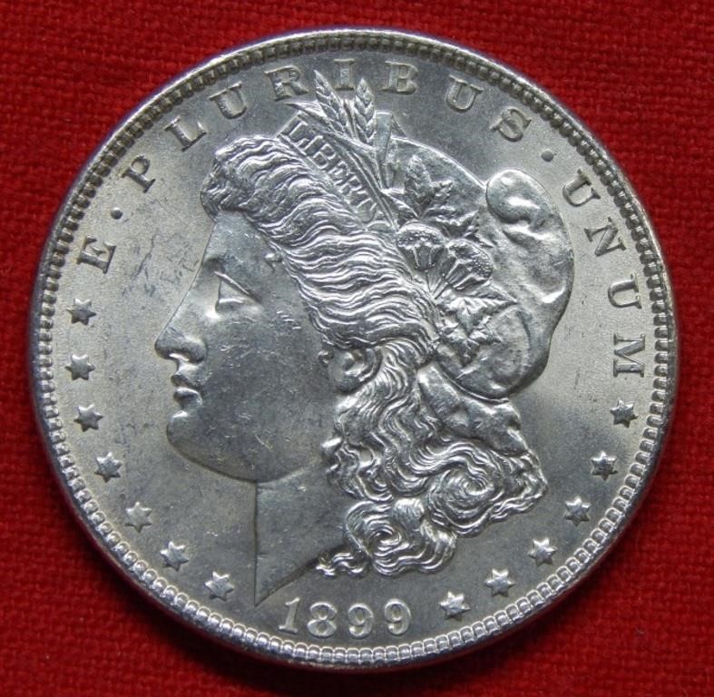 1899 Morgan Silver Dollar