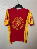 Vintage 1970s USMC Marine Corps Jersey Shirt