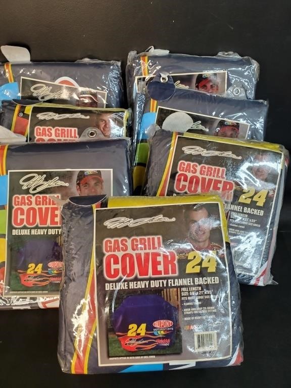 7 Jeff Gordon Heavy Duty Grill Covers NWT