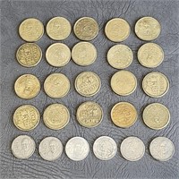 Mexico Coins -$50 & $100 1980's Era