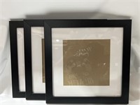 set of 3 decorative frames for photography