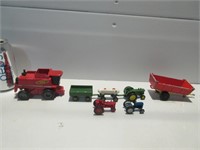 GROUP OF VINTAGE TOY FARM VEHICLES
