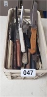 CRATE FULL OF KNIVES