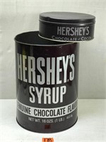 Hershey ‘s Tin and Trash Bin