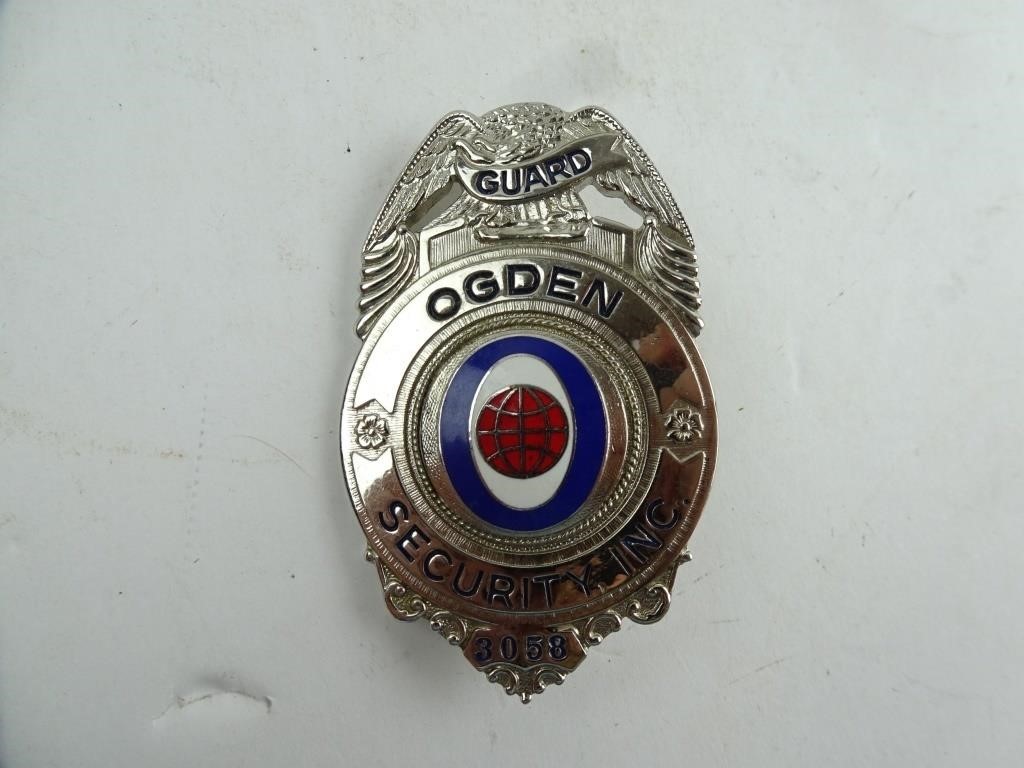 Ogden Security Inc. Guard Badge
