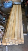 (46) 10ft 2x4 & (3) 10ft 2x6 Wooden Planks