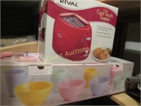 Rival toaster and bowl cup set new in boxes