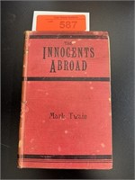 ANTIQUE THE INNOCENTS ABROAD MARK TWAIN BOOK