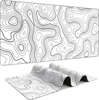 Topographic Contour Gaming Mouse Pad Large Mouse