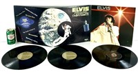 2 albums 33 tours ELVIS dont 1 double (3 vinyles)*