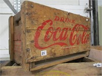 WOODEN COCA COLA CRATE