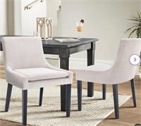 Demarrion Solid Wood Dining Side Chairs - 434.99