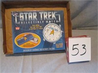 Star Trek collectable watch, NOS
