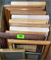 Assorted wood frames