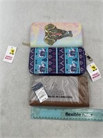 NEW Mixed Lot of 3- Wallets