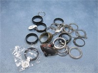 Assorted Lot Of Czs Rings