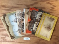 Lot of Antique Stereoscope Viewer Slides Cards