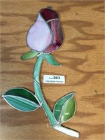Stained Glass Rose - Flower