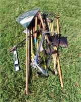 Lot of Assorted Yard Tools
