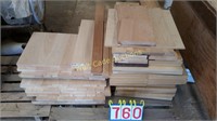 Misc. Lot Wood Work Table & Wood on pallet