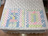 Handmade Baby Quilts (2) #99 Patchwork Gingham