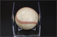 1947 Autographed Burlington Bees Baseball