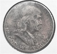 1952 P Franklin Half Dollar