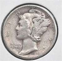 1943 S  Mercury Dime